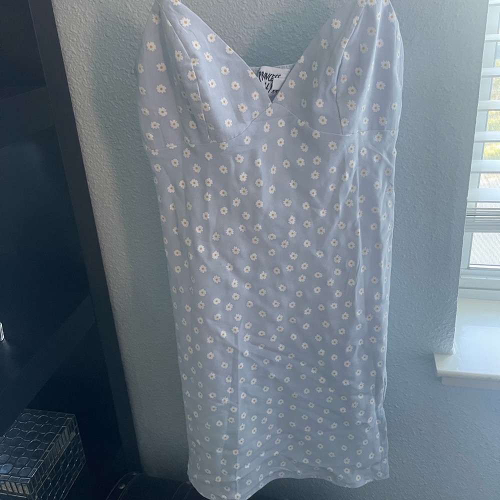 Princess Polly Blue Daisy Dress